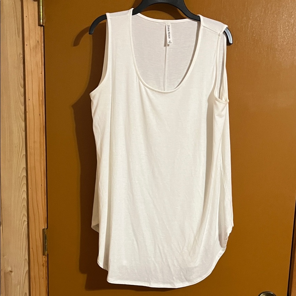 Zenana Outfitters Cream Tank Top
